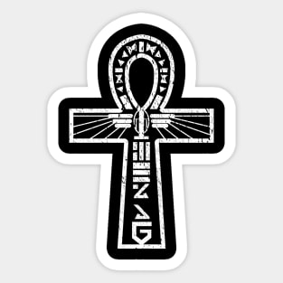 Ankh Symbol. Sticker